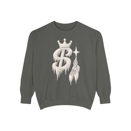 xPRESLAYx - White Frozen Logo - Adult Crewneck