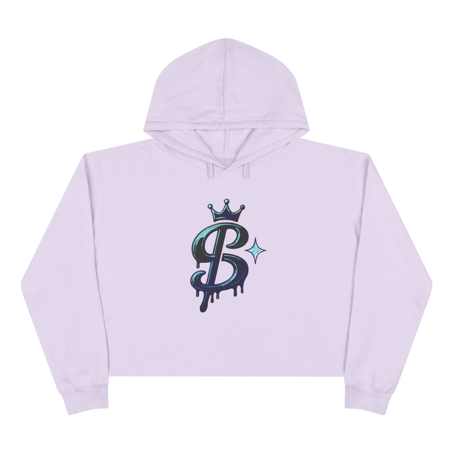 xPRESLAYx - Blue Logo - Women’s Cropped Hoodie