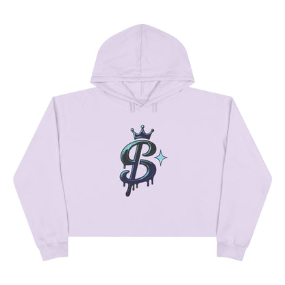 xPRESLAYx - Blue Logo - Women’s Cropped Hoodie