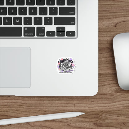 xPRESLEYx - "Pressed Rose Crest Peel" - Cut Stickers