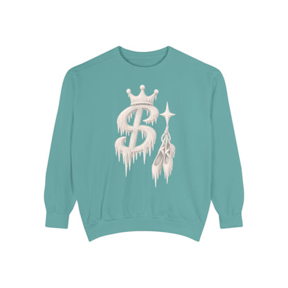 xPRESLAYx - White Frozen Logo - Adult Crewneck