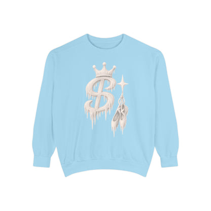 xPRESLAYx - White Frozen Logo - Adult Crewneck