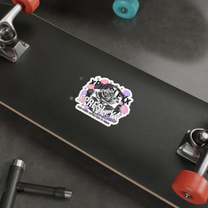 xPRESLEYx - "Pressed Rose Crest Peel" - Cut Stickers