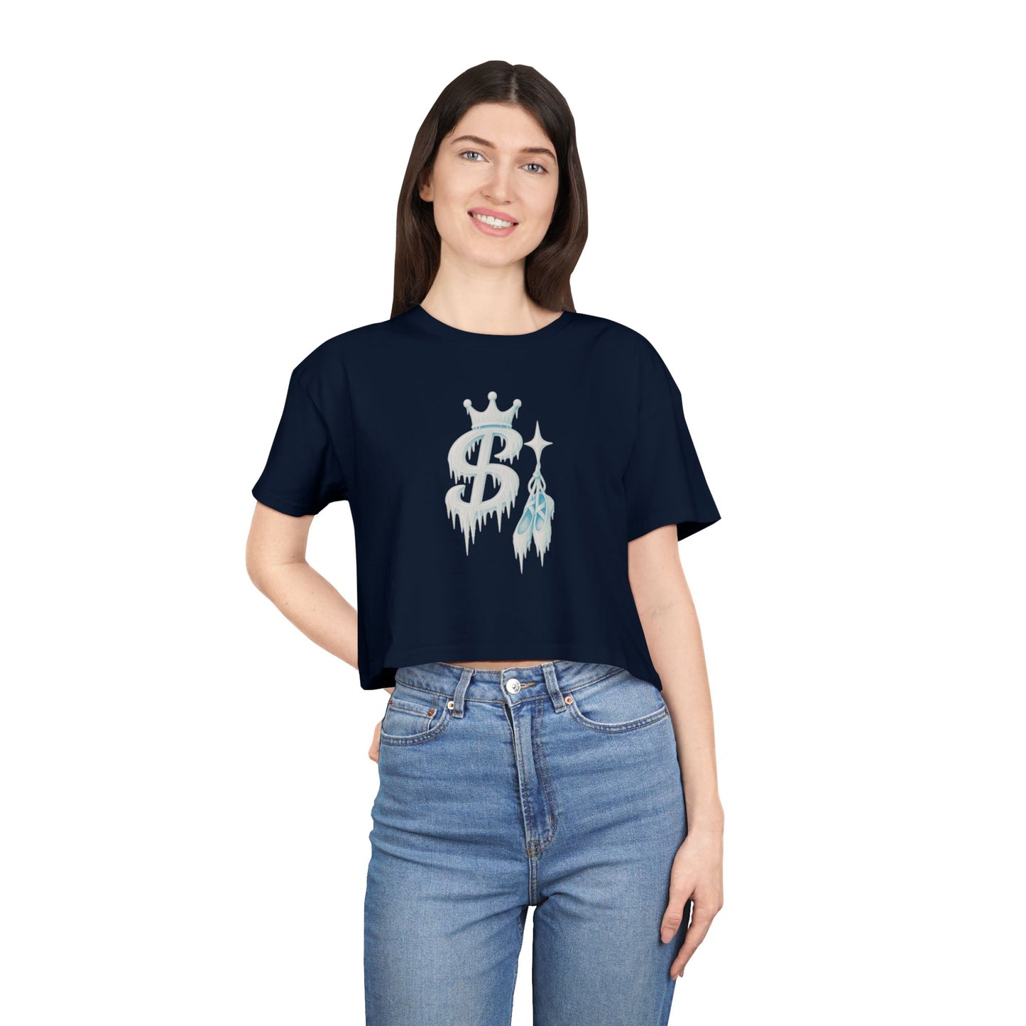 xPRESLAYx - Frozen Logo - Women’s Crop T