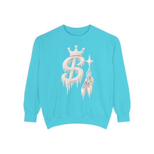 xPRESLAYx - White Frozen Logo - Adult Crewneck