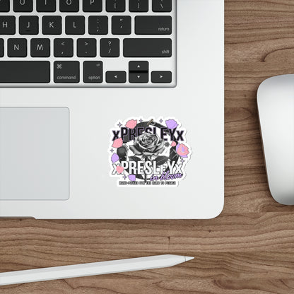 xPRESLEYx - "Pressed Rose Crest Peel" - Cut Stickers
