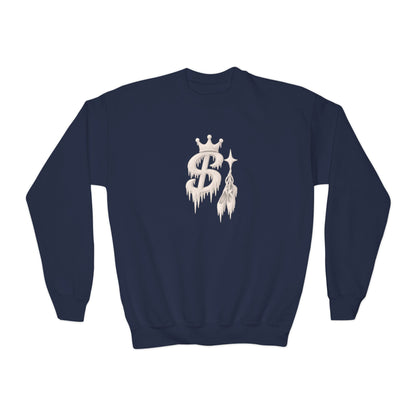 xPRESLAYx - Sand Ice Logo - Youth Crewneck