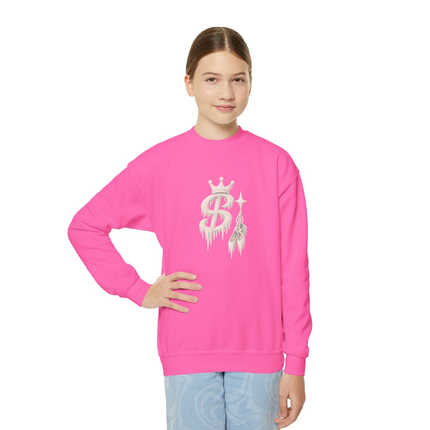 xPRESLAYx - Sand Ice Logo - Youth Crewneck
