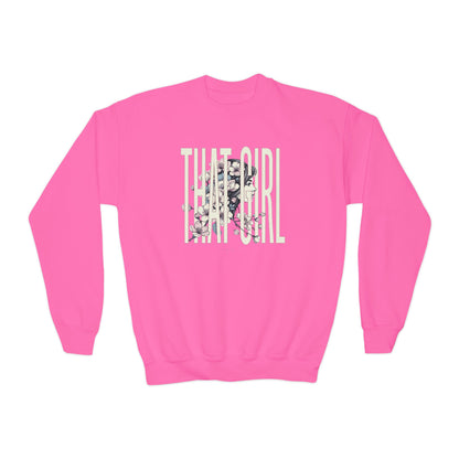 xPRESLEYx - "That Girl" - Youth Crewneck