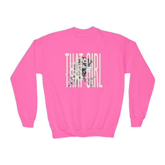 xPRESLEYx - "That Girl" - Youth Crewneck