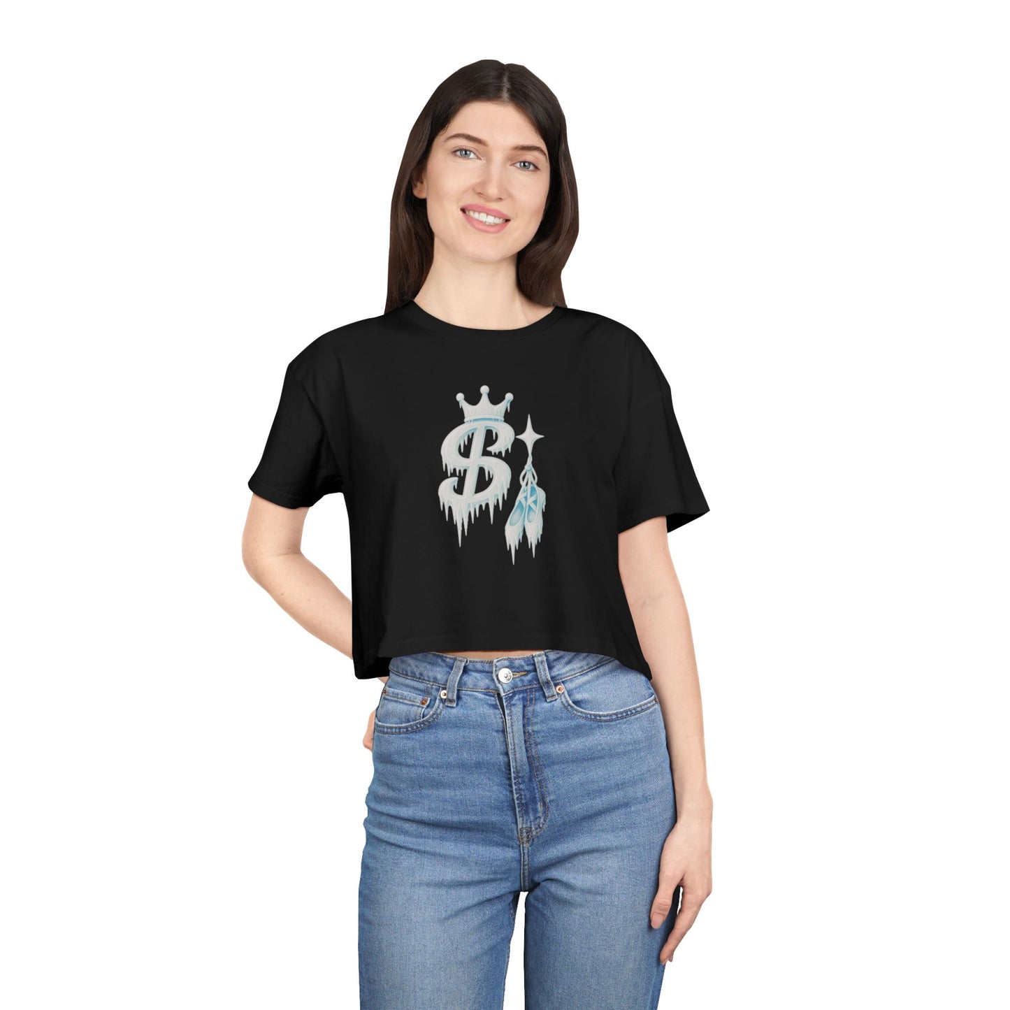 xPRESLAYx - Frozen Logo - Women’s Crop T